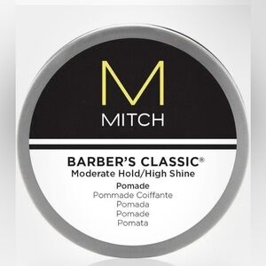 Paul Mitchell Mitch Barber's Classic Moderate Hold High Shine Pomade 3oz NEW